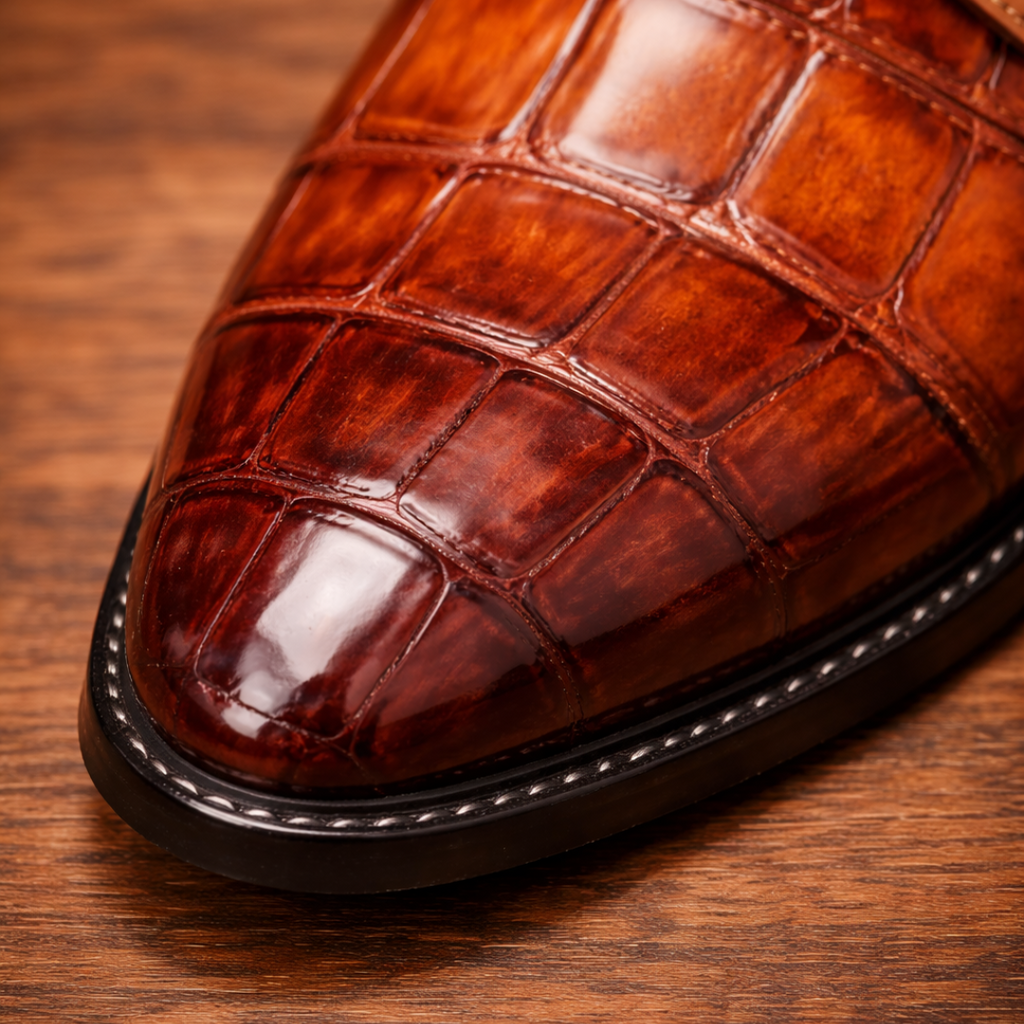 Leather Monk Shoes