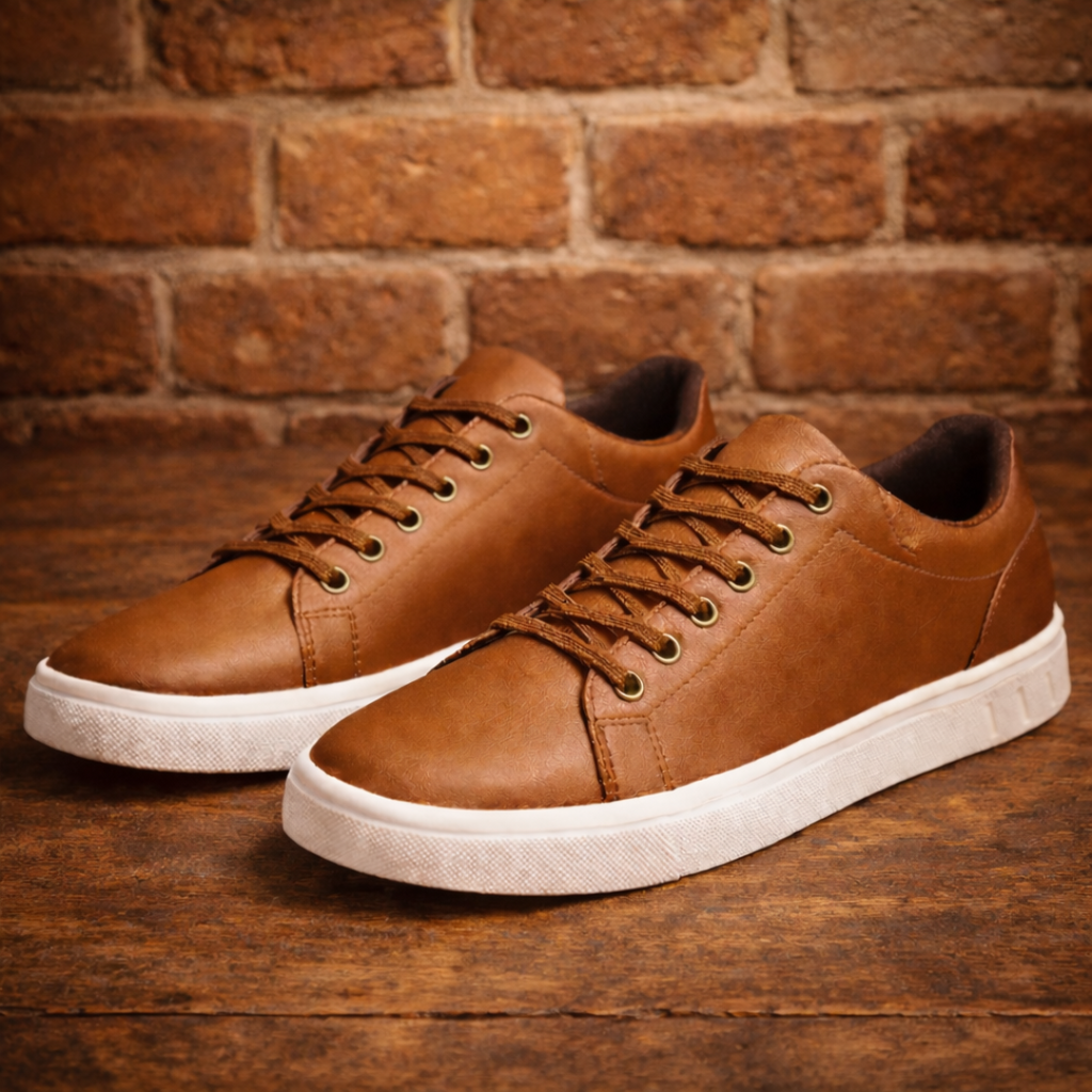 Lace-Up Casual Sneakers